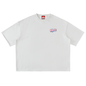 Washed Rolled Hem Half Sleeve T-Shirt