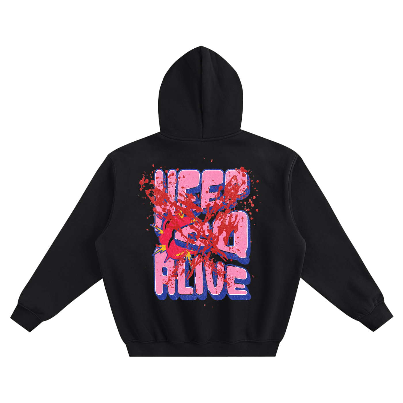 Fleeced Boxy Hoodie