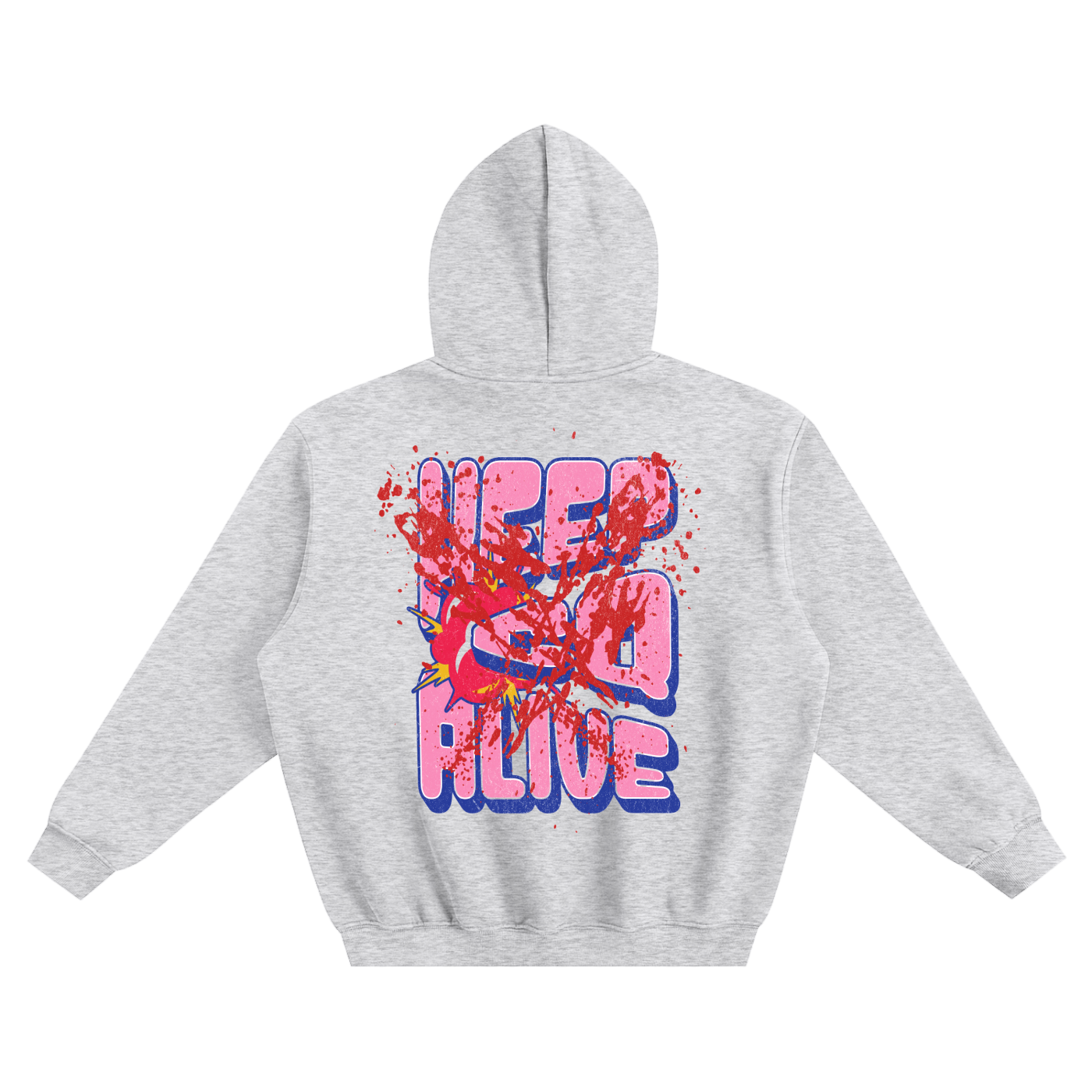 Fleeced Boxy Hoodie